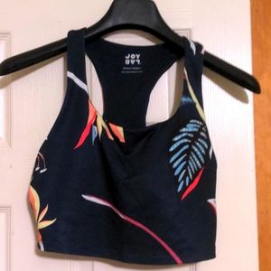 JoyLab, Medium Crop top tank top, blue